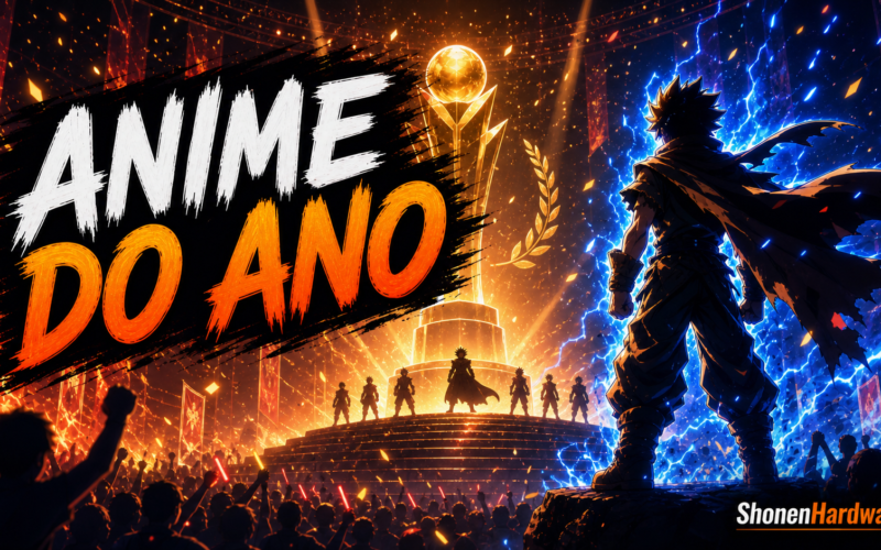 Anime do Ano 2026 em cena de premiação anime - ShonenHardware