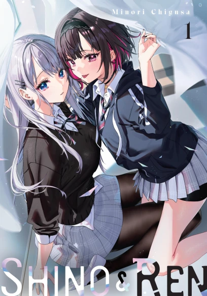 Capa oficial de Shino & Ren Volume 1 pela Yen Press
