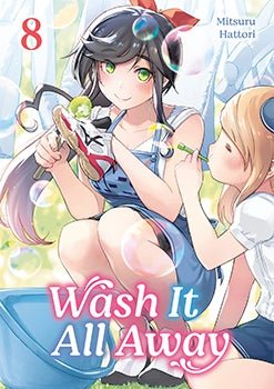 Capa oficial de Wash It All Away Volume 8 pela Square Enix Manga & Books