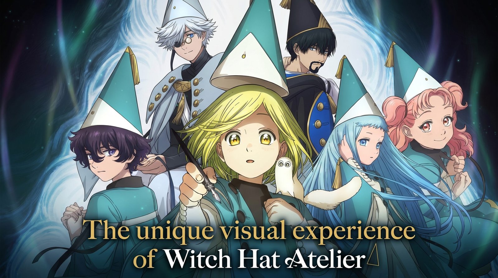 A experiência visual única de Witch Hat Atelier