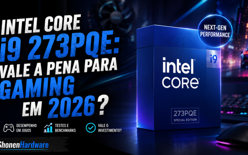 Intel Core 9 273PQE: Vale a pena para Gaming em 2026?