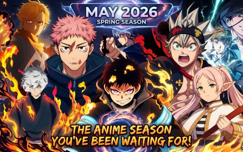 Maio de 2026: A temporada de anime que você esperava!