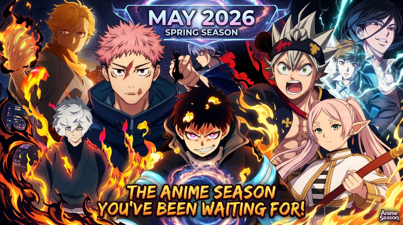 Maio de 2026: A temporada de anime que você esperava!