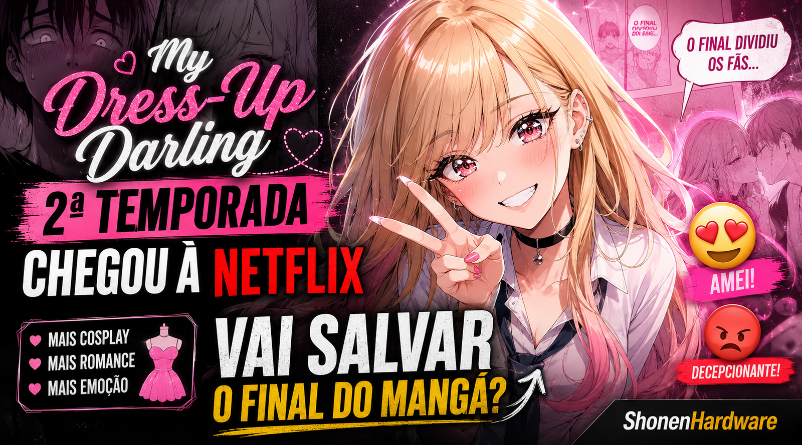 My Dress-Up Darling 2ª Temporada Chegou à Netflix — Vai Salvar o Final do Mangá?