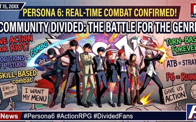 Persona 6 confirma combate em tempo real e divide a comunidade