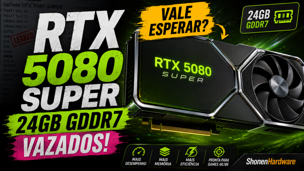 O Que os Vazamentos Revelam Sobre a RTX 5080 Super?