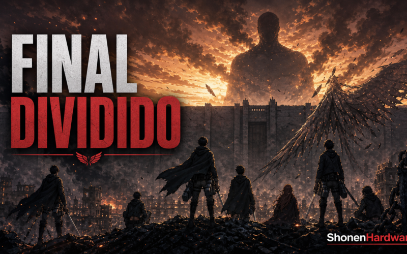 Attack on Titan final dividido - ShonenHardware