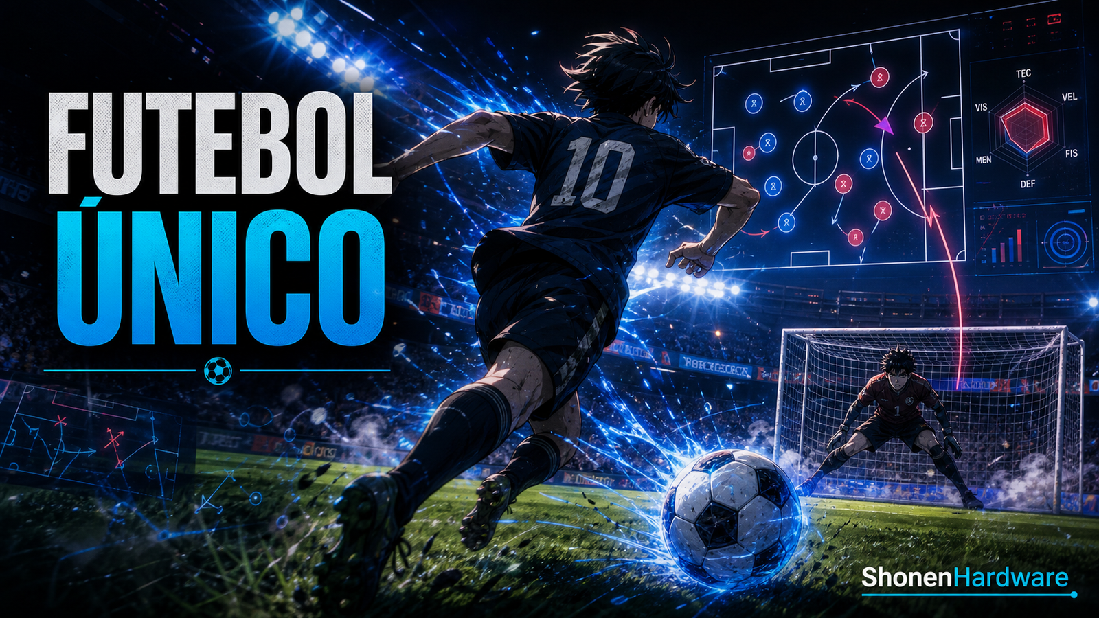 Blue Lock anime de futebol único - ShonenHardware