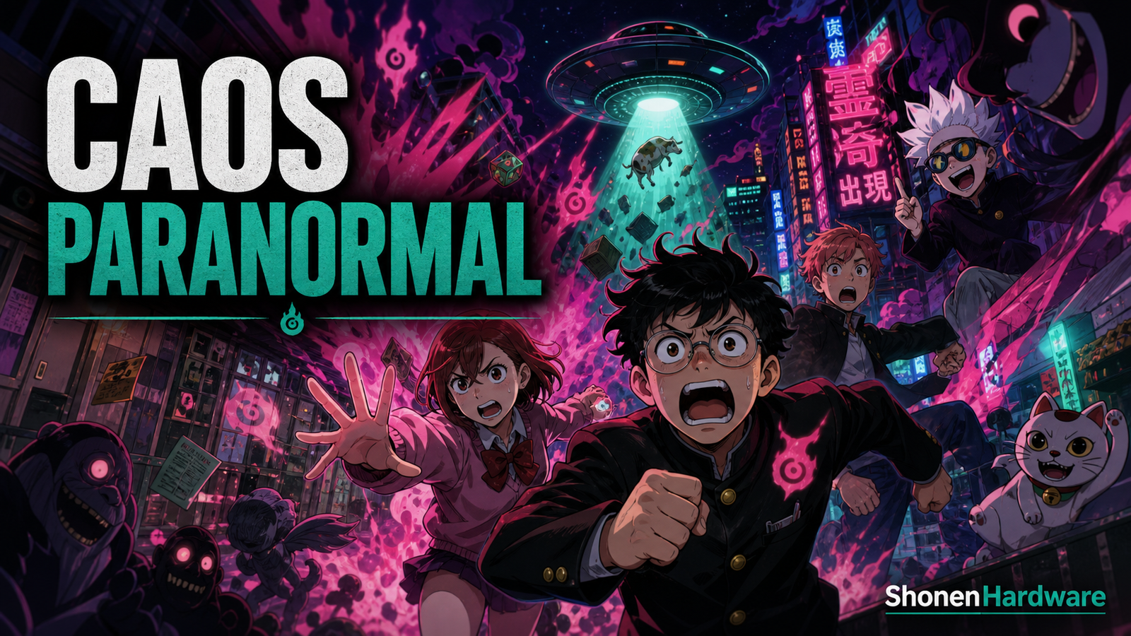 Dandadan caos paranormal - ShonenHardware