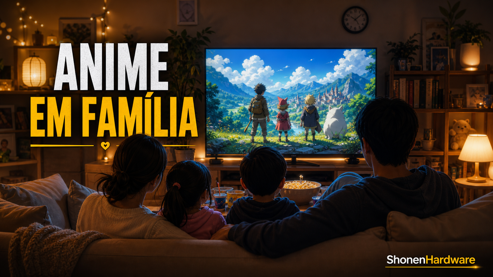 Anime em família para assistir com todos - ShonenHardware