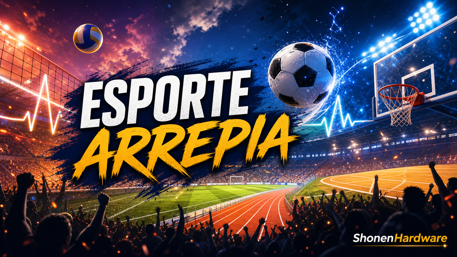 Anime de esportes emoção e adrenalina - ShonenHardware