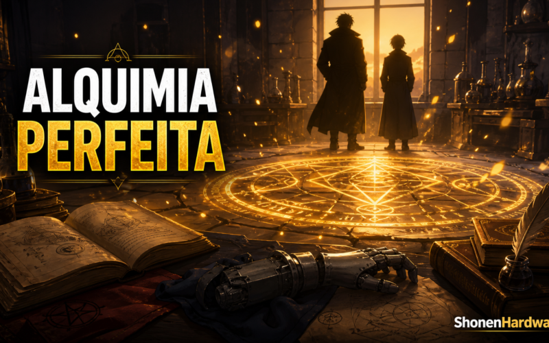 Fullmetal Alchemist Brotherhood alquimia perfeita - ShonenHardware