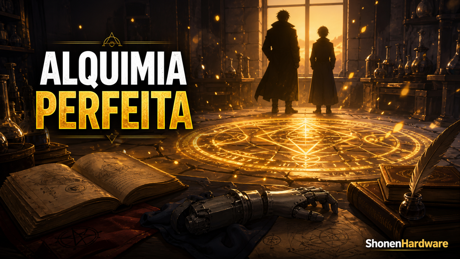 Fullmetal Alchemist Brotherhood alquimia perfeita - ShonenHardware