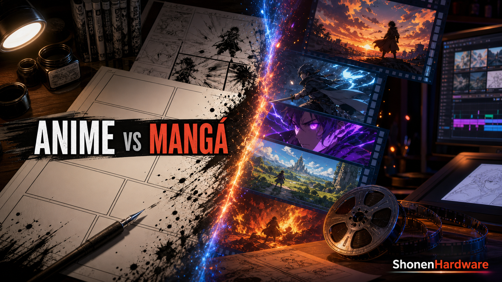 Anime original vs adaptação de mangá - ShonenHardware