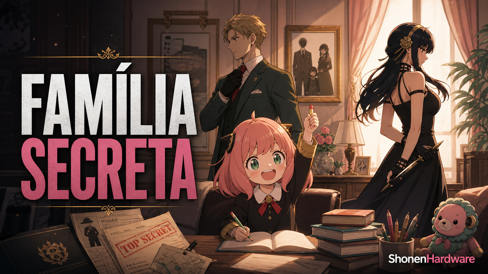 Spy x Family família secreta - ShonenHardware