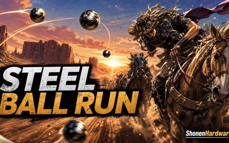 Steel Ball Run anime de JoJo - ShonenHardware