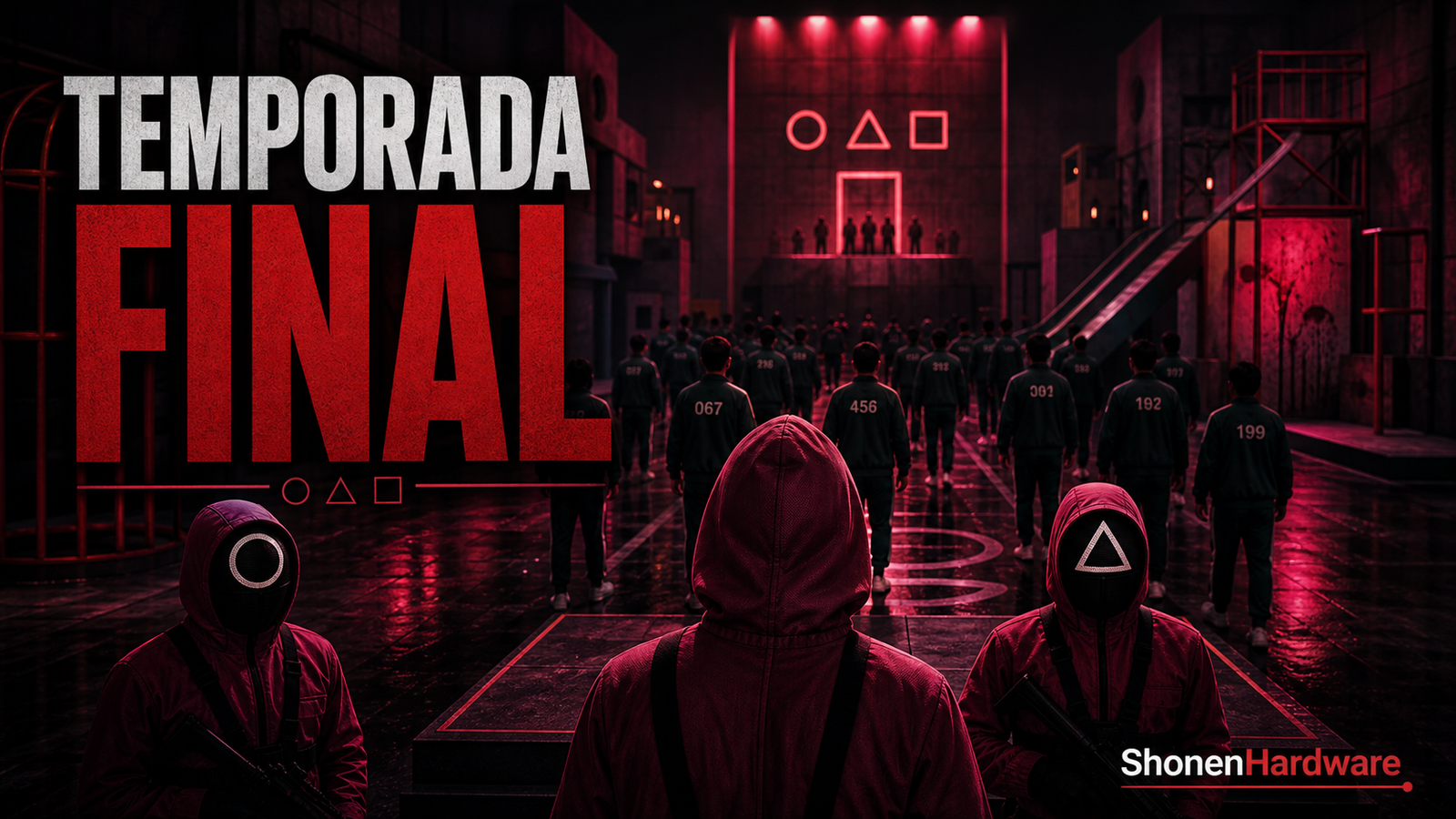 Squid Game 3 temporada final - ShonenHardware
