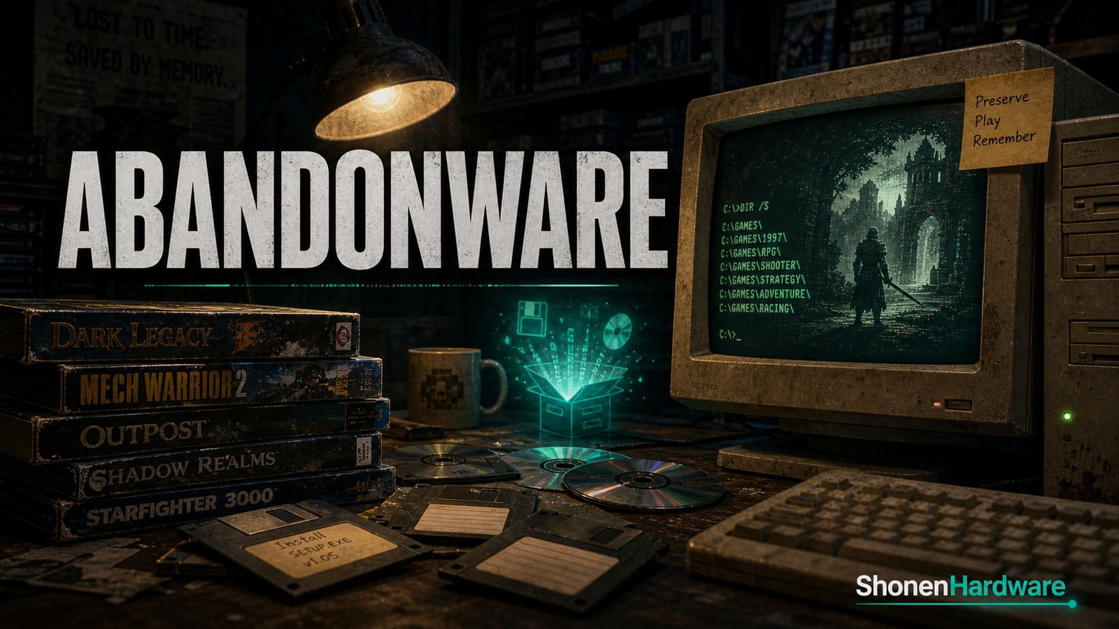 Abandonware jogos abandonados - ShonenHardware