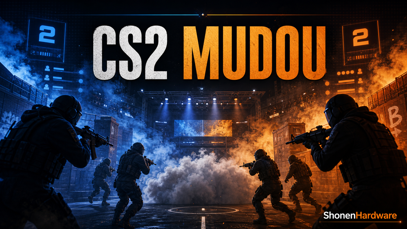 Counter-Strike 2 mudanças do CS GO - ShonenHardware