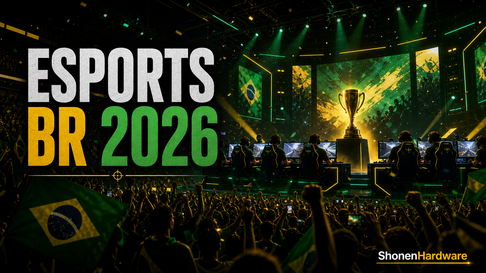 Esports brasileiro em 2026 - ShonenHardware