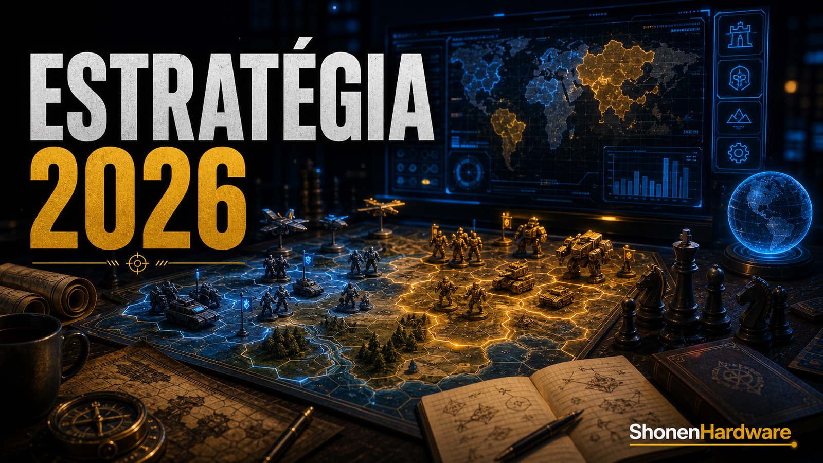 Melhores jogos de estratégia em 2026 - ShonenHardware