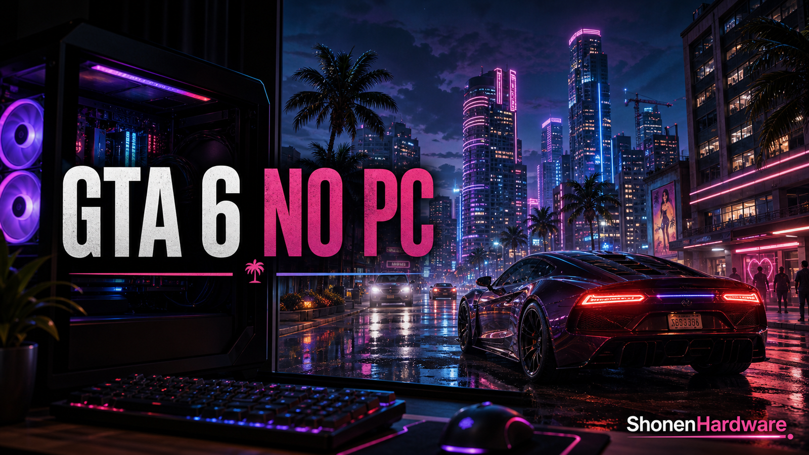 GTA 6 no PC versão para computador - ShonenHardware