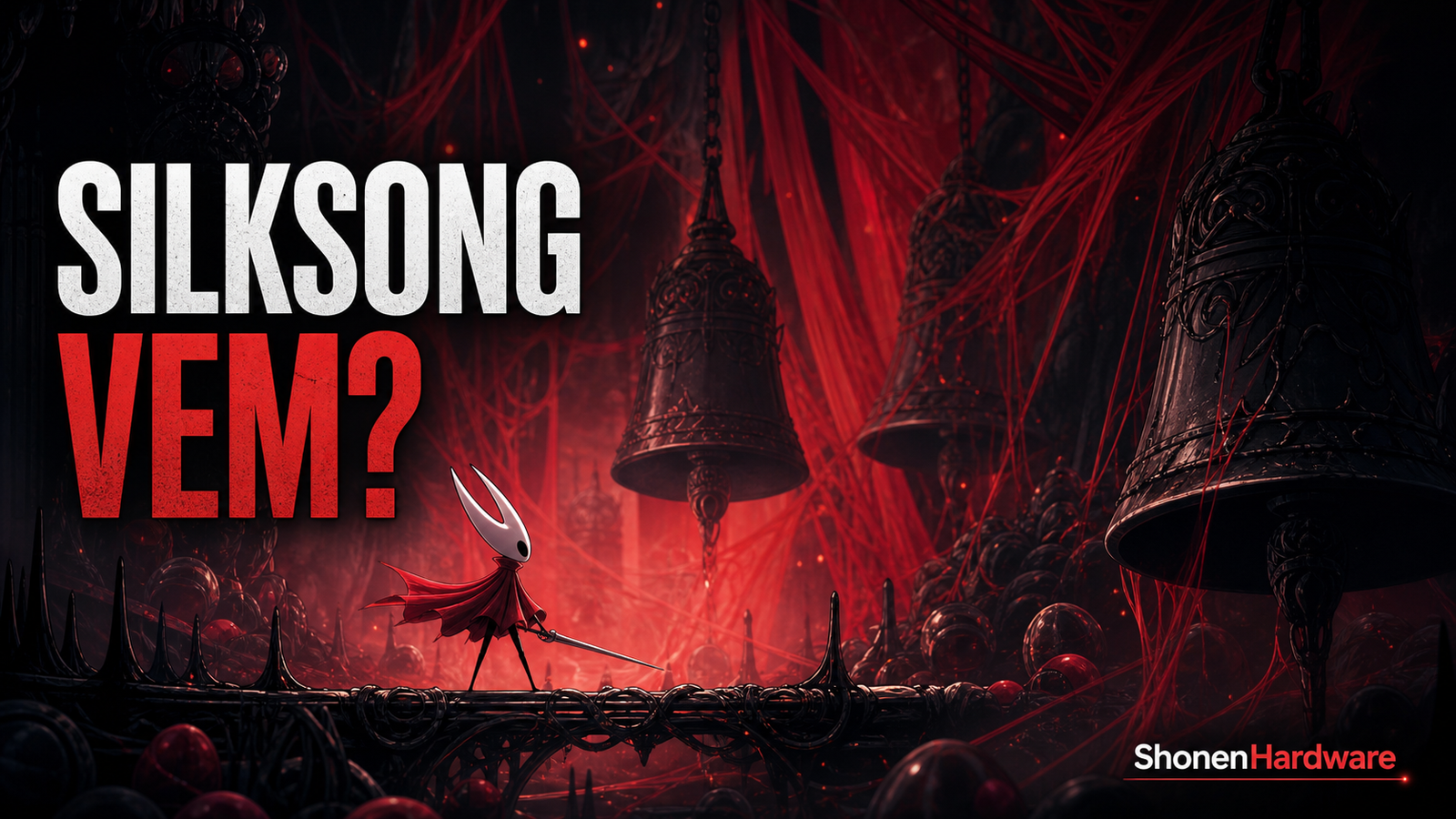 Hollow Knight Silksong jogo mais esperado - ShonenHardware