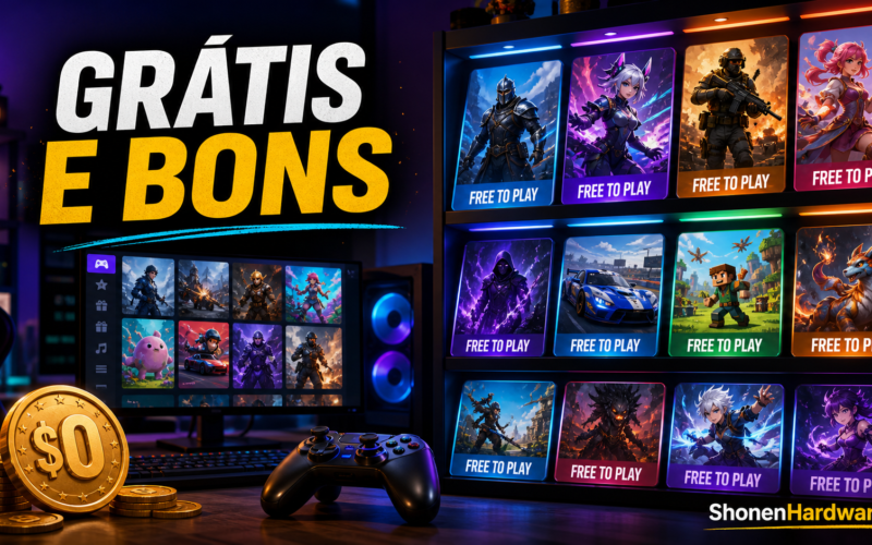 Jogos grátis que valem a pena em 2026 - ShonenHardware