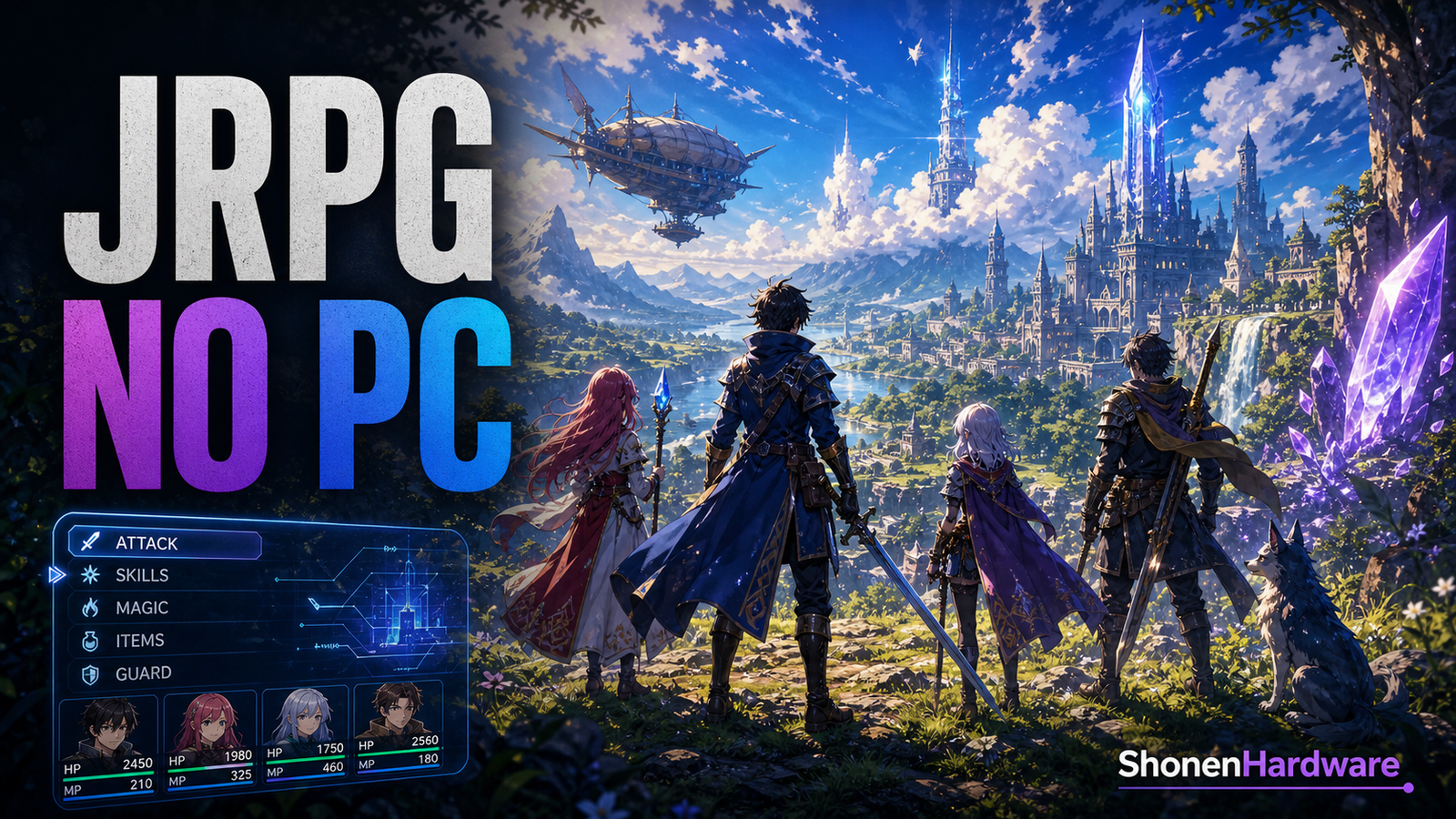 JRPGs para PC em 2026 - ShonenHardware