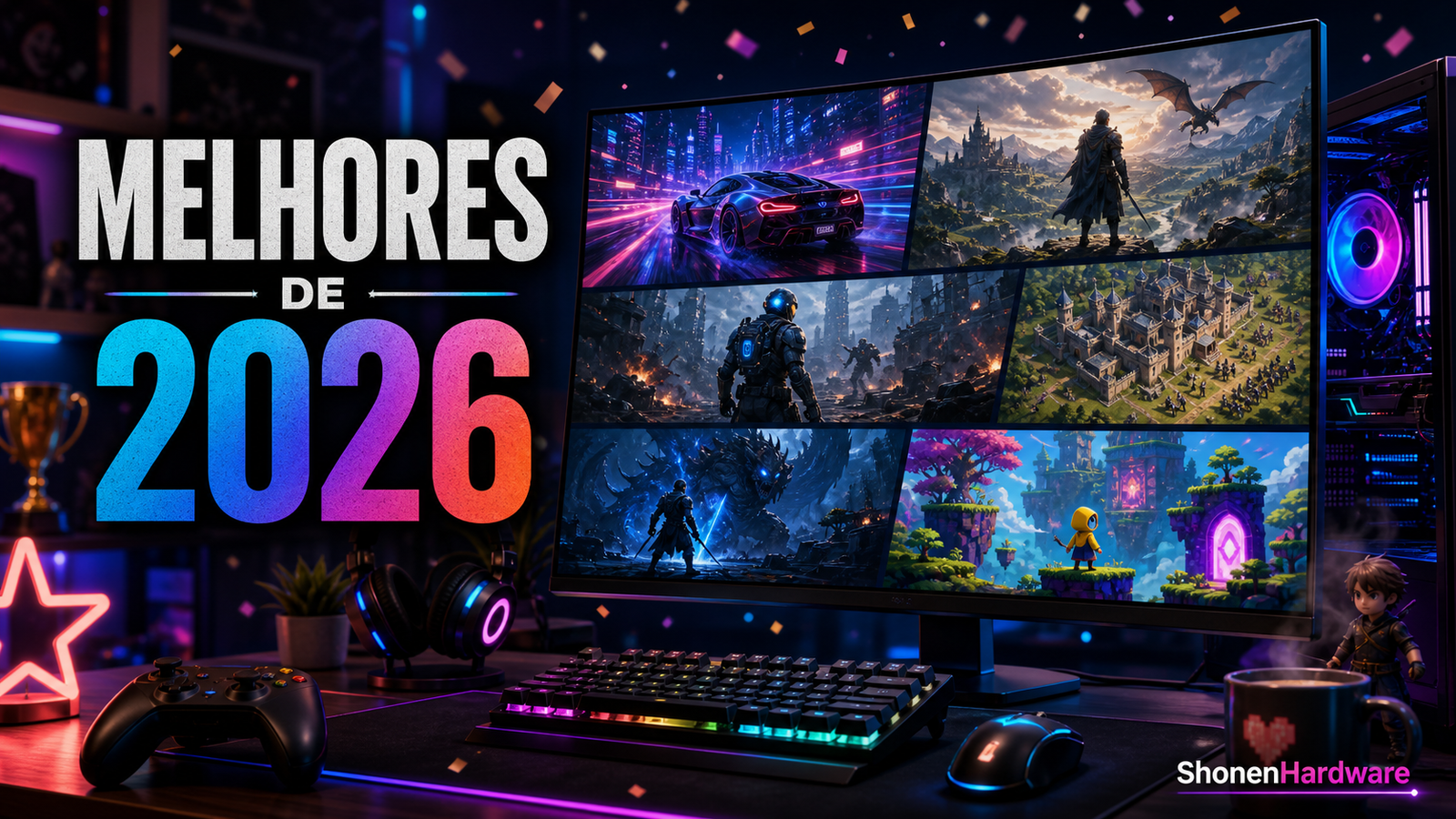 Melhores jogos de 2026 para PC - ShonenHardware