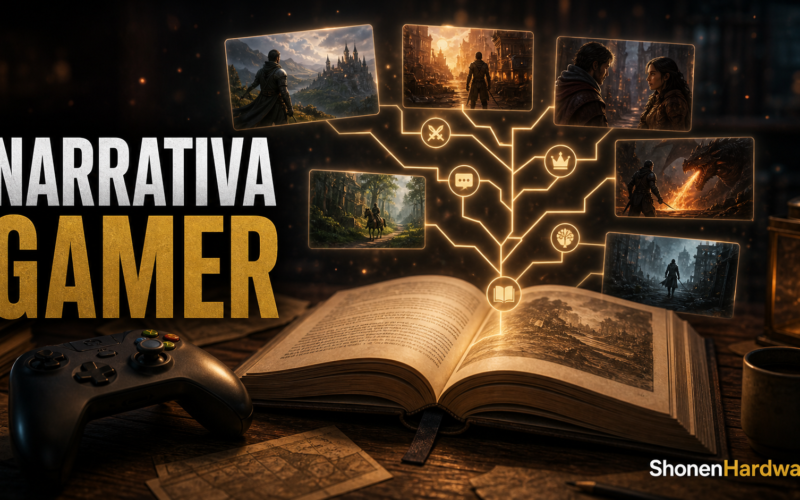 Narrativa gamer e histórias nos jogos - ShonenHardware