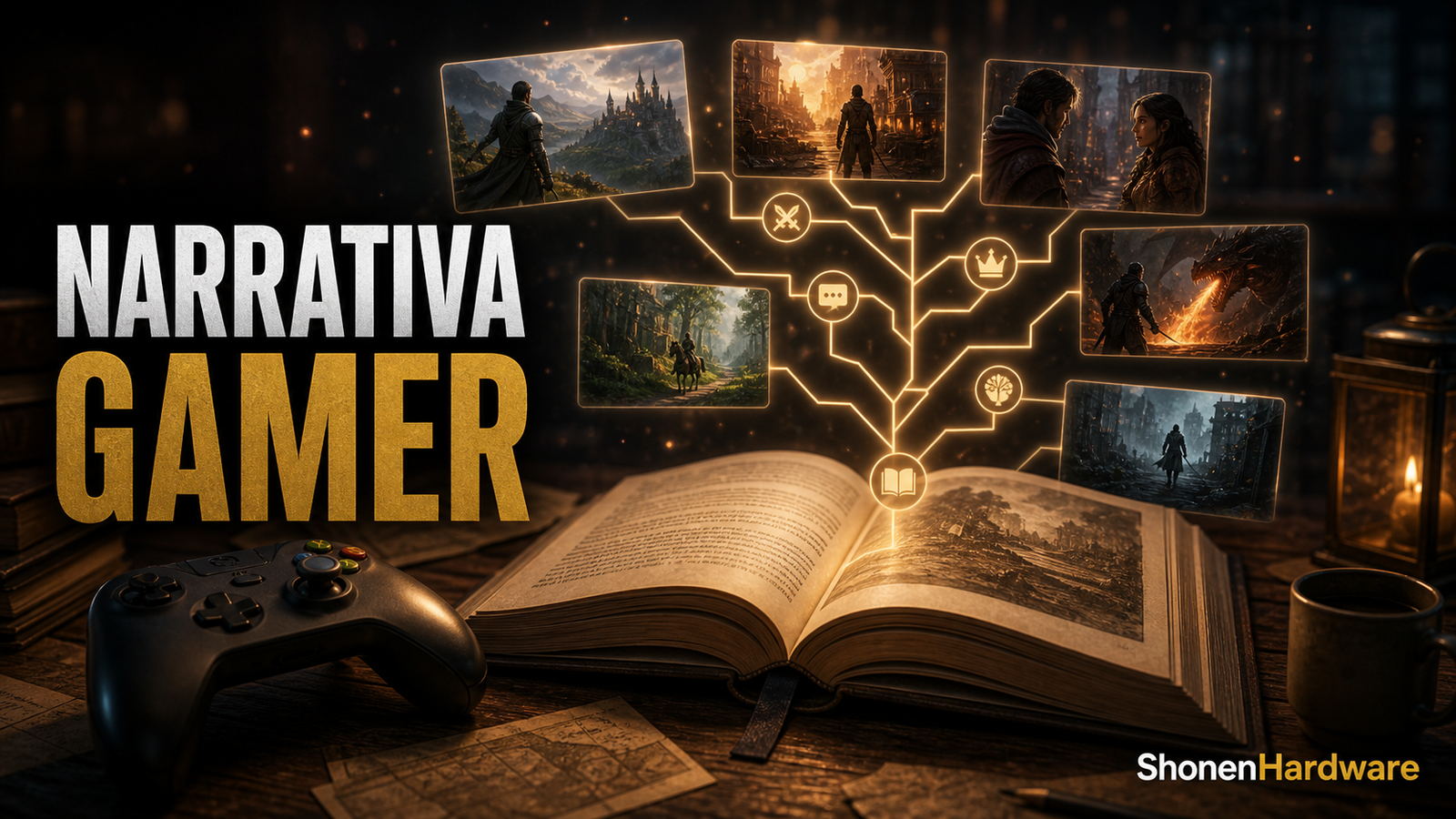 Narrativa gamer e histórias nos jogos - ShonenHardware
