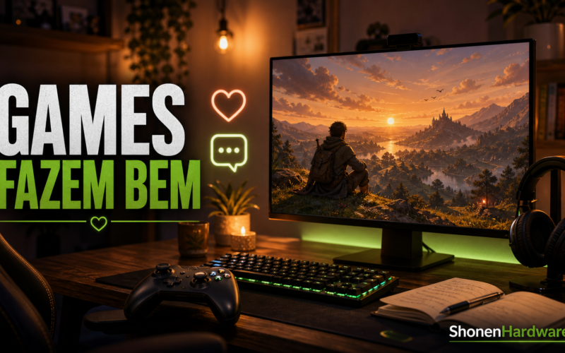 Gaming e saúde mental lado positivo - ShonenHardware