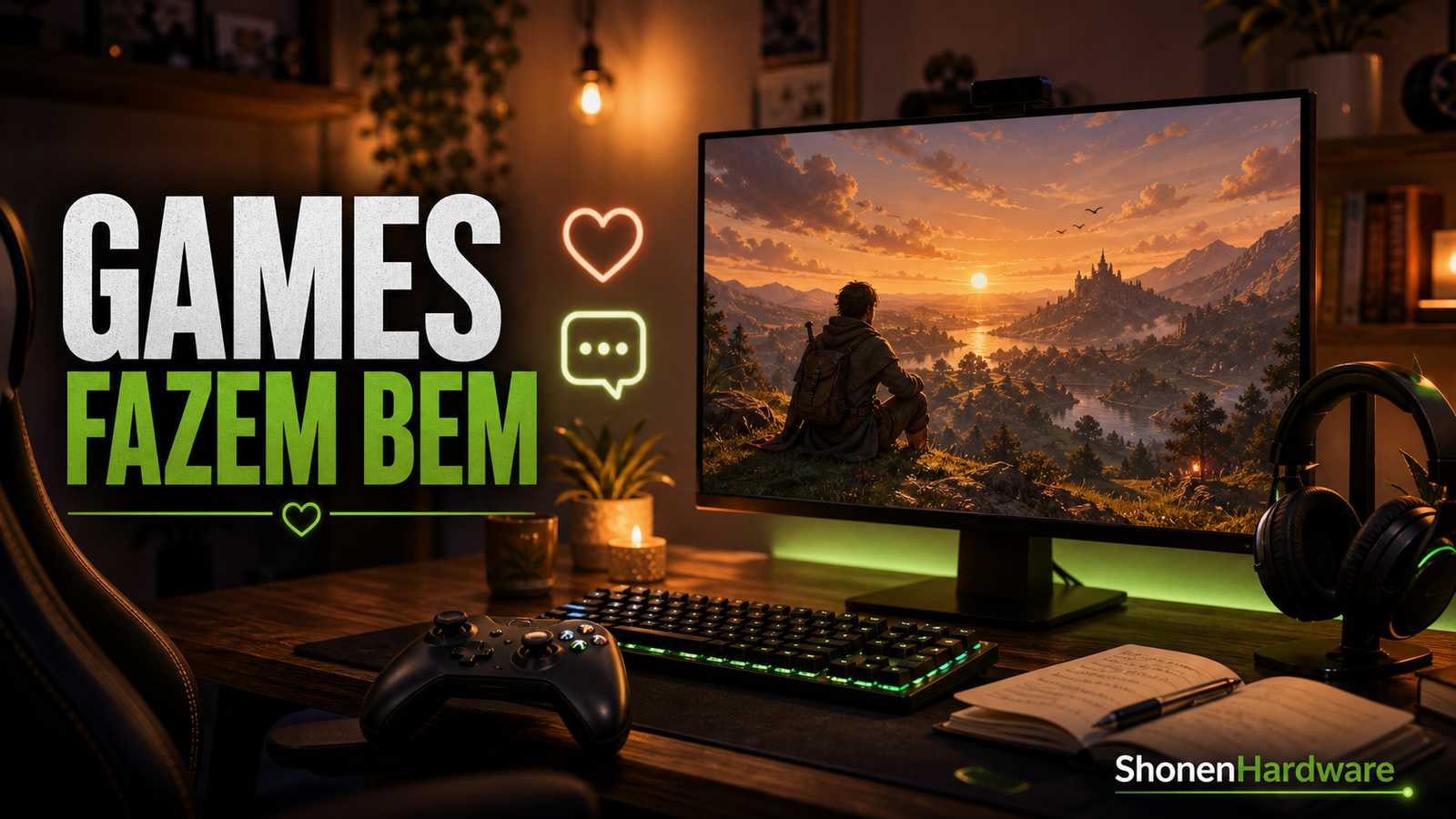 Gaming e saúde mental lado positivo - ShonenHardware