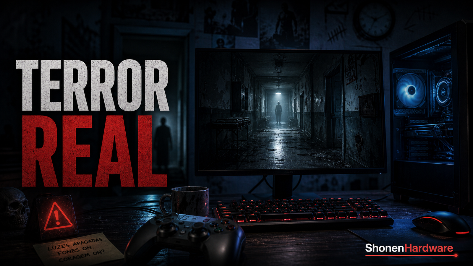 Jogos de terror que assustam em 2026 - ShonenHardware