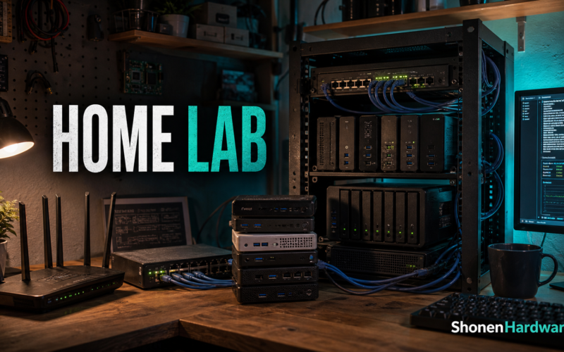 Home lab com hardware velho - ShonenHardware