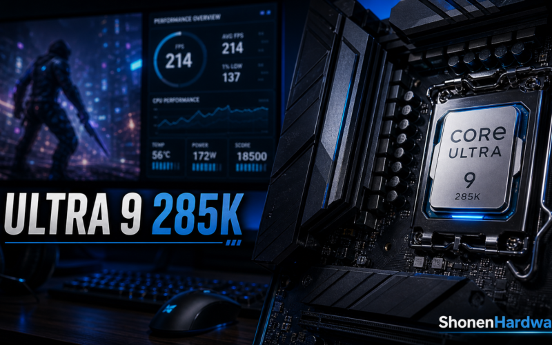 Intel Core Ultra 9 285K para gaming em 2026 - ShonenHardware