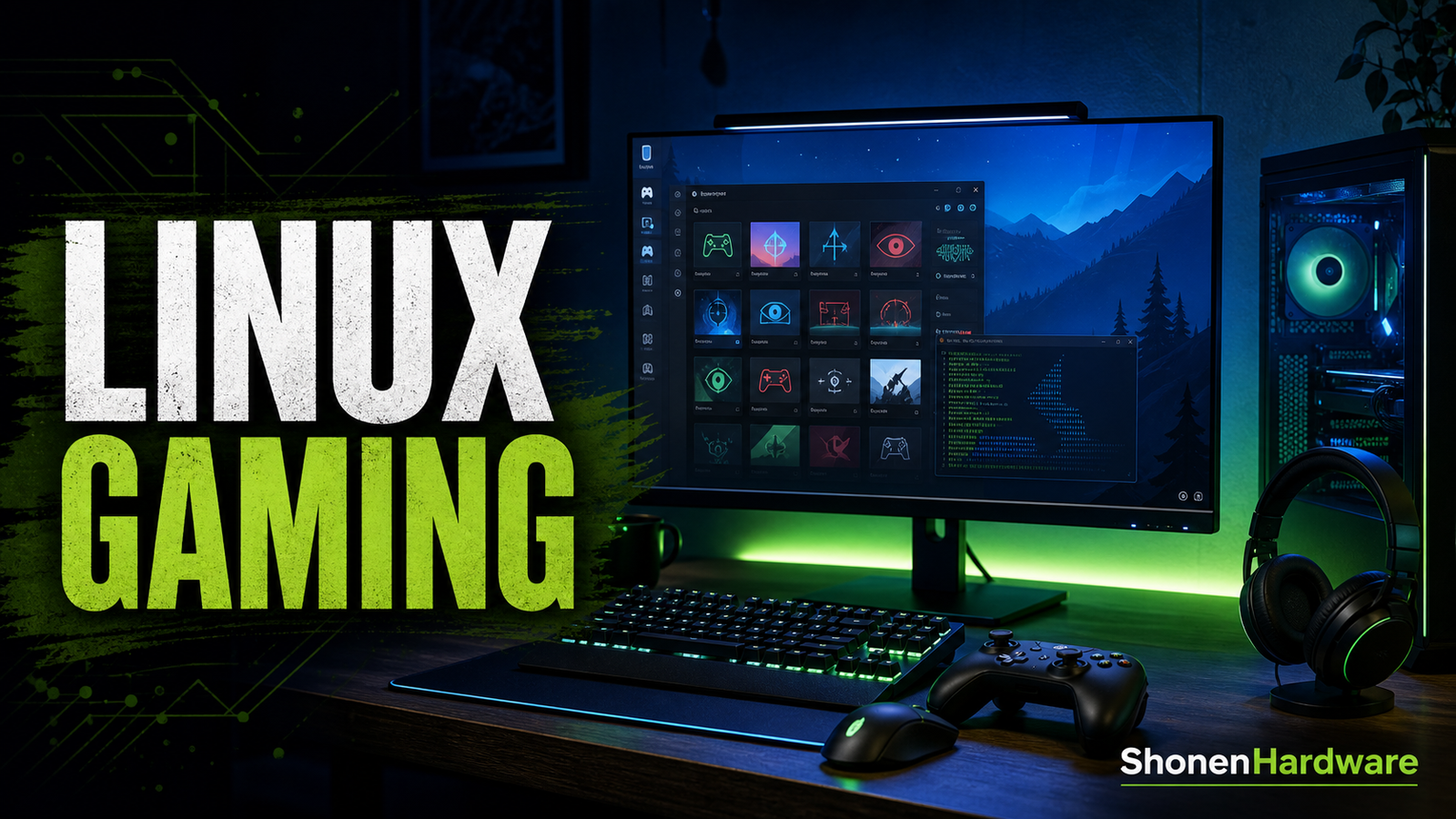 Linux para gaming em 2026 - ShonenHardware
