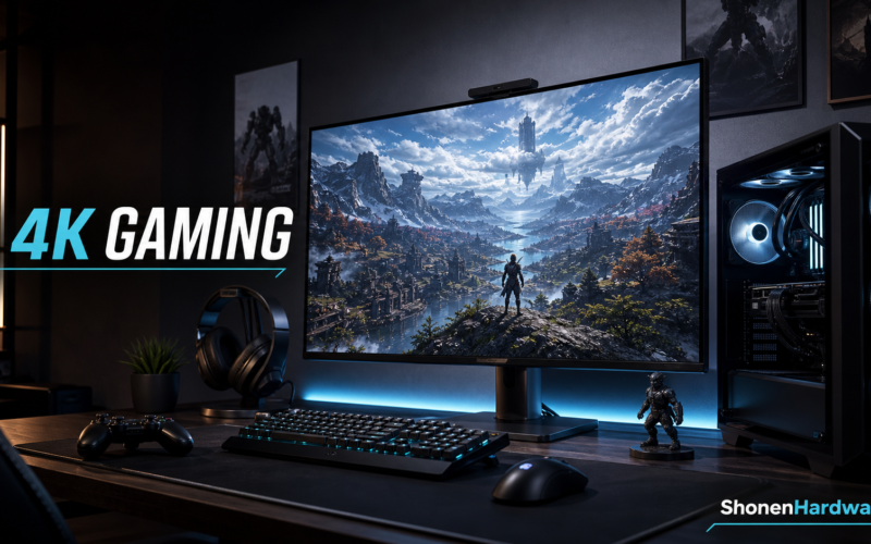 Monitor 4K para gaming em 2026 - ShonenHardware