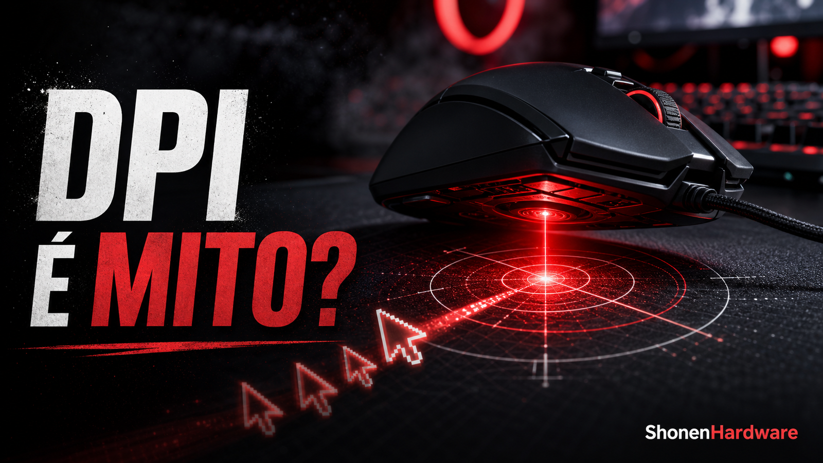 Mouse gamer DPI alto mito ou marketing - ShonenHardware