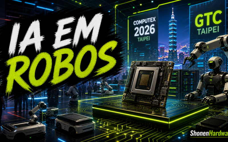 NVIDIA GTC Taipei e Jetson Thor para robôs de IA - ShonenHardware