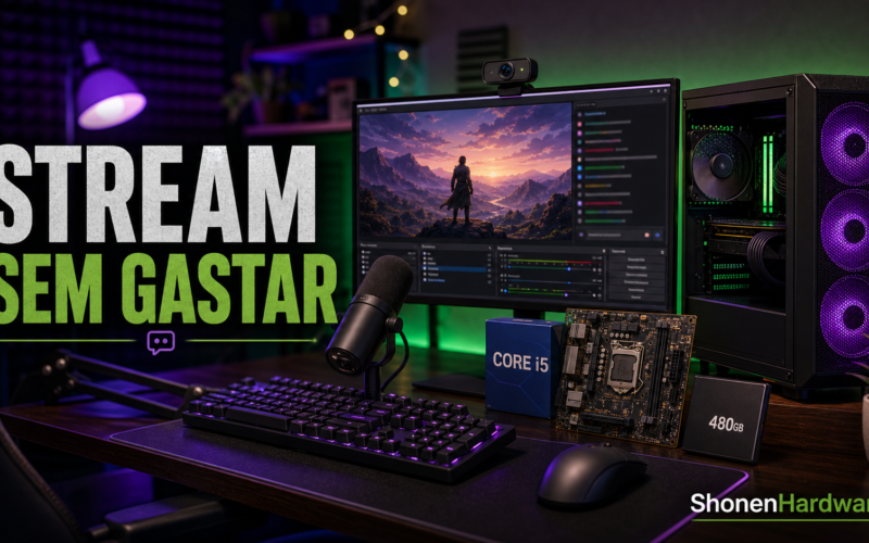PC para streaming sem gastar fortunas - ShonenHardware