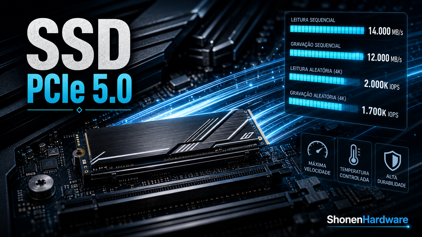 SSD PCIe 5.0 vale a pena em 2026 - ShonenHardware