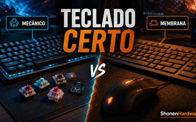 Teclado mecânico vs membrana para gaming - ShonenHardware