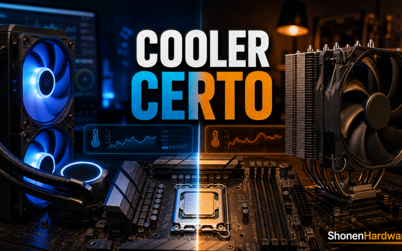 Water cooler vs air cooler para processador - ShonenHardware