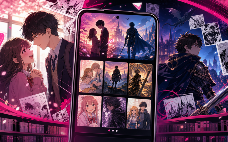 Imagem editorial sobre Manga UP Global no ShonenHardware