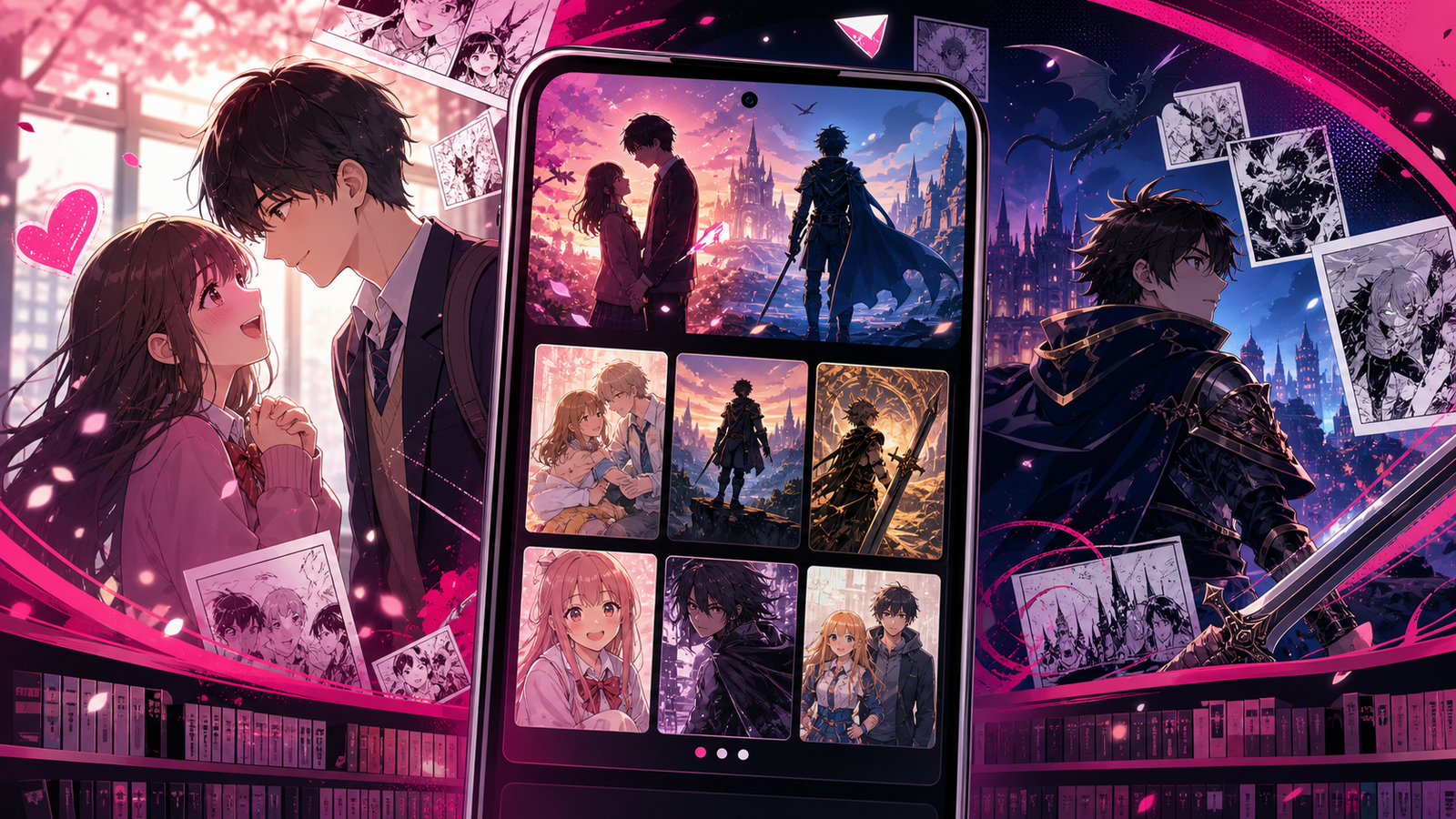 Imagem editorial sobre Manga UP Global no ShonenHardware