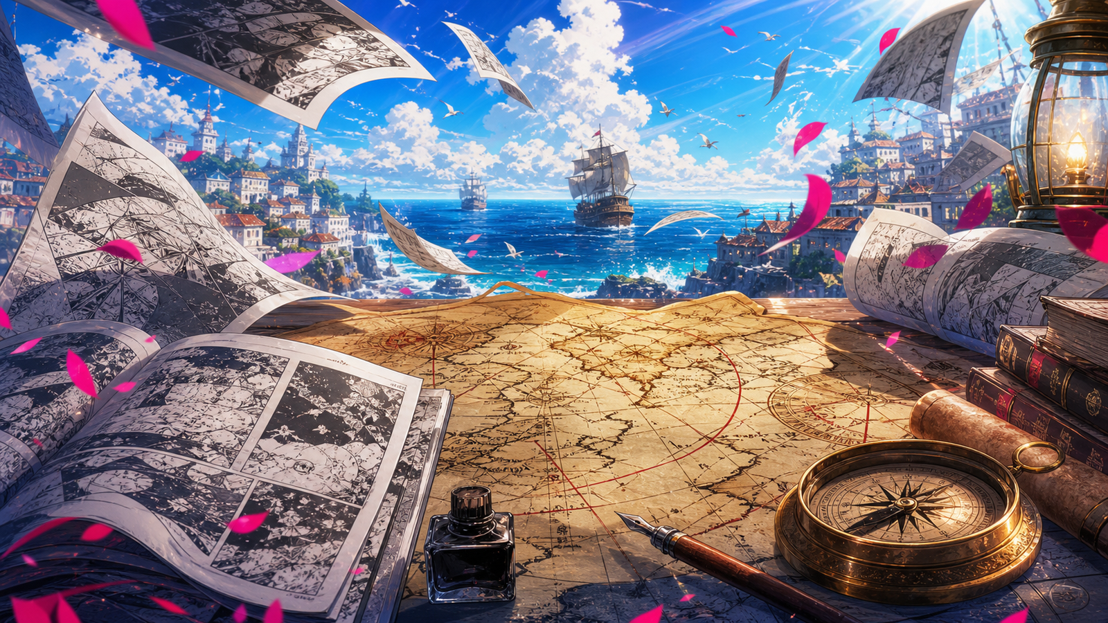 Imagem editorial sobre One Piece capítulo novo no ShonenHardware