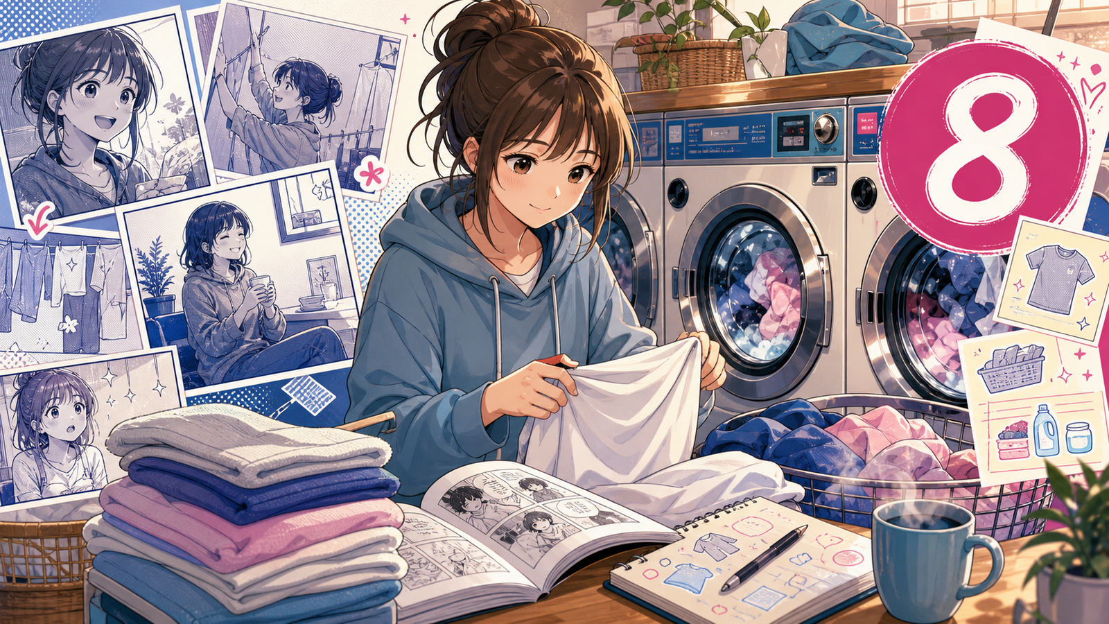 Imagem editorial sobre Wash It All Away volume 8 no ShonenHardware