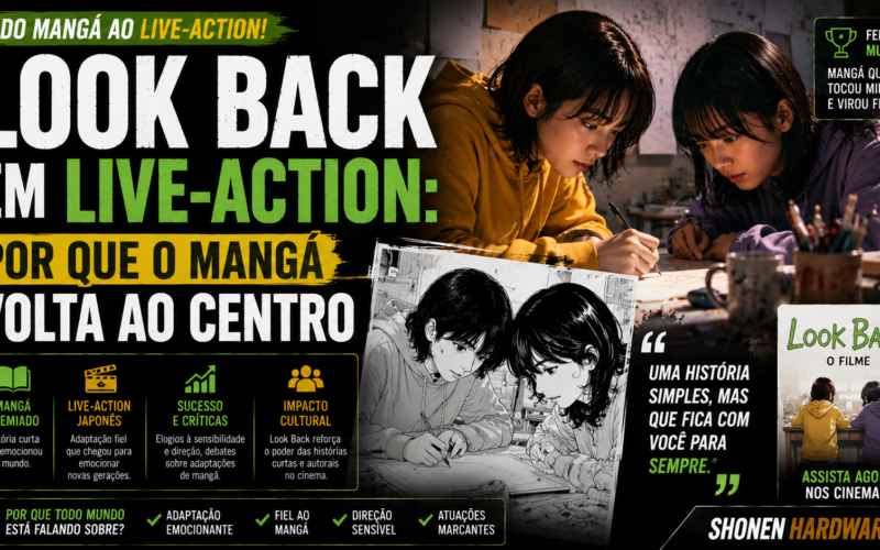 Look Back em live-action: por que o mangá volta ao centro